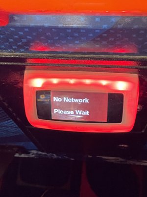 No network where you swipe