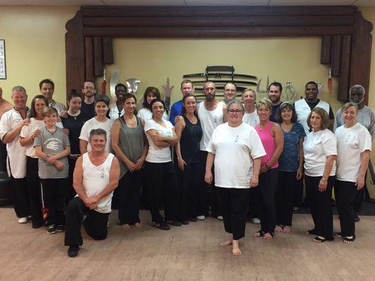 Tai Chi self defence seminar with Simu Tamara Kaneen and Master Michael Kaneen.