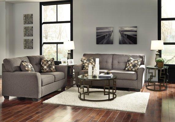 Sofa and Loveseat, 629.00