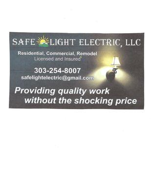 Safe Light Electric,  LLC