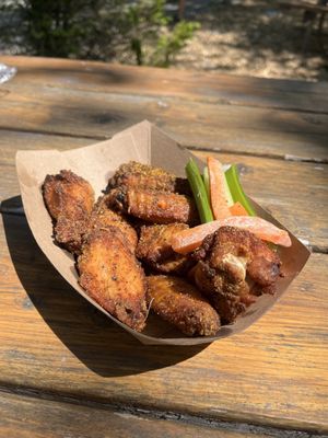 Buffalo Lemon Pepper (dry rub) wings