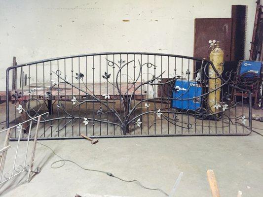 Outdoor Iron Fence - 732-1117