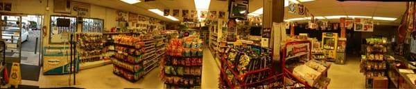 Panorama photo shoot of the store