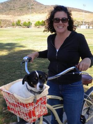 Uncommon Canines get to bike with their owners