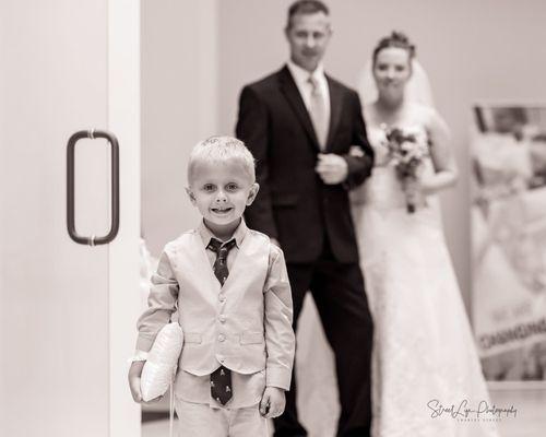 The eager ring bearer.