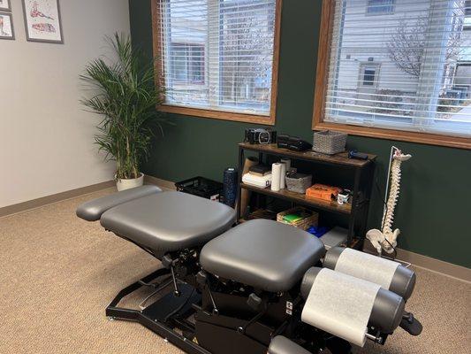 Chiropractic Treatment room