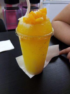 Raspado de durazno!!