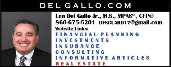 DELGALLO.COM - COMPREHENSIVE WEALTH PLANNING - INVESTMENTS, INSURANCE, & REAL ESTATE