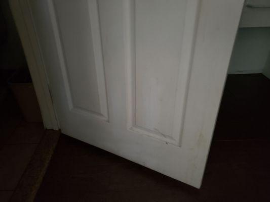 Dirty door