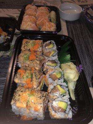 Mixed sushi