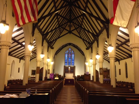 Saint Peter's Episcopal Church at 838 Mass Ave at Sellers in Central Square, Cambridge