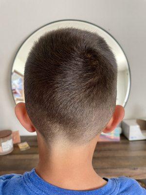 Kids fade by Julio (back)