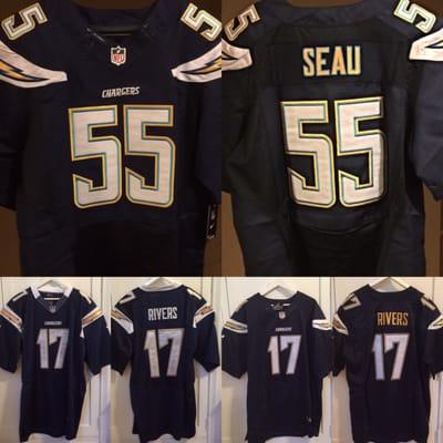 In Stock Chargers Jerseys!!