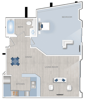 The Ivy Apartments in Sherman Oaks, CA, offering one and two bedroom apartments for rent in Sherman Oaks.