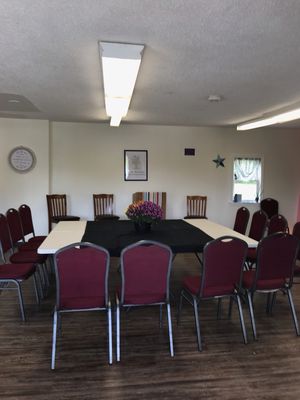 The Gathering Room . Host you event, class, or lecture here! There are many options for renting this community space