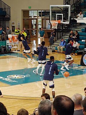 Villanova warmup