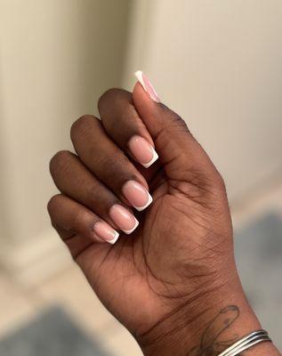 Acrylic full set-French