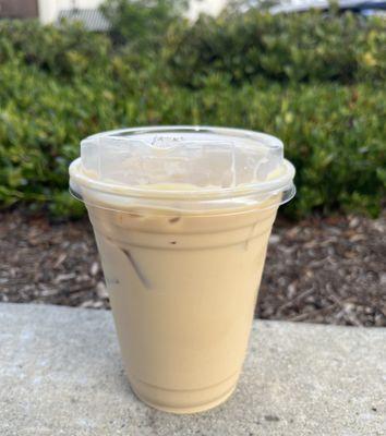 iced vanilla latte