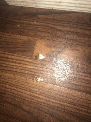 Floor damage