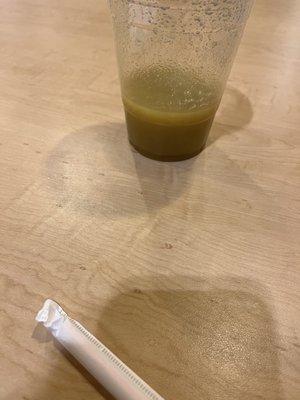 Sea moss honey ginger shot