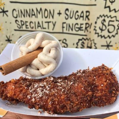 Cinnamon & Sugar Specialty Finger from Sticky's Finger Joint