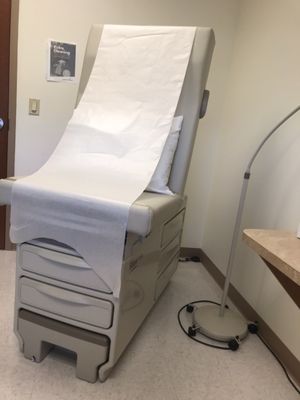 Exam table