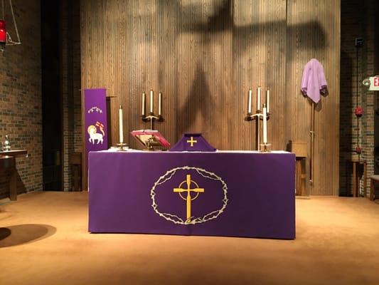 Ash Wednesday service