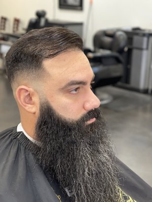 Fade and beard trim