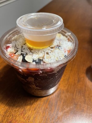 Large Acai Bowl with honey