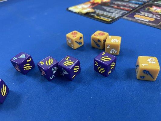 Marvel dice Throne being demoed