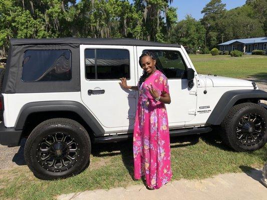 Tks Boss Up for my 2017 Jeep Wrangler... Barbara