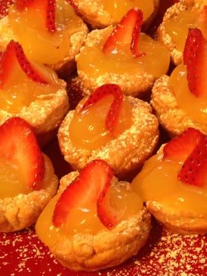 Lemon & Strawberry Tarts