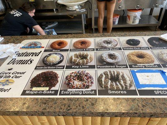 Featured donuts