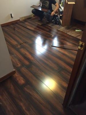 New floors