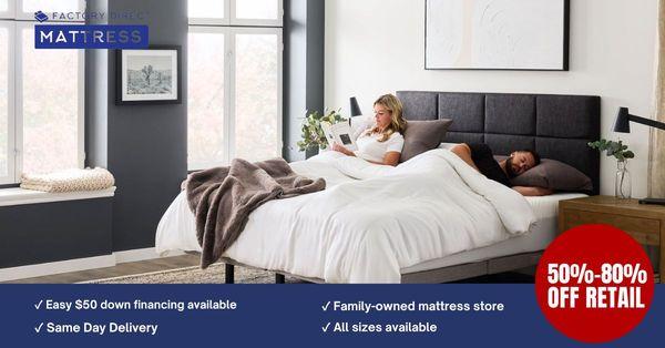 If you're searching for quality and affordable mattresses near me in Sanford, Florida, and surrounding areas, look no further.