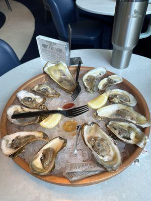 Second round of $2 Oysters (Blue Point) Happy Hour