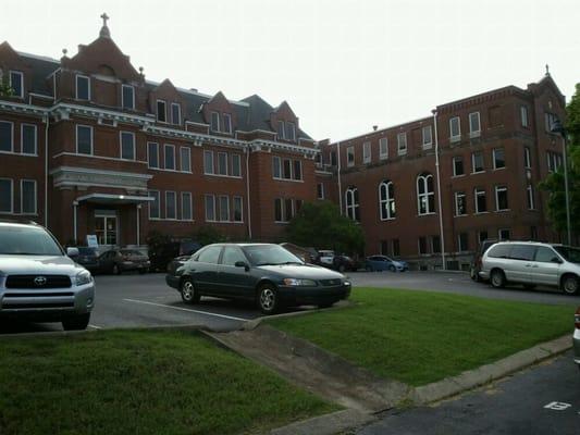 The building used to be used for the St. Bernard Academy