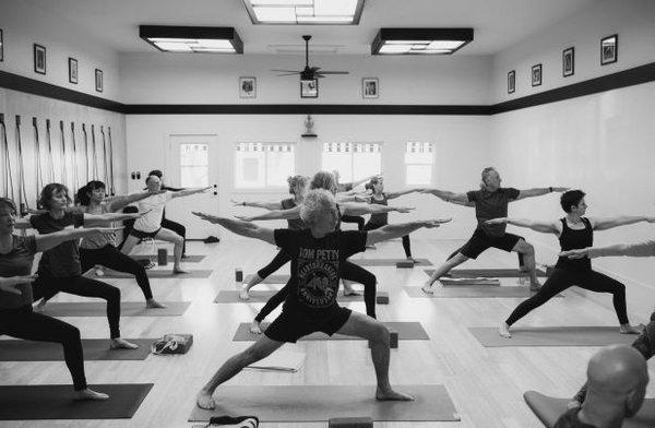 Iyengar yoga, focused on proper alignment, is a practice in precision