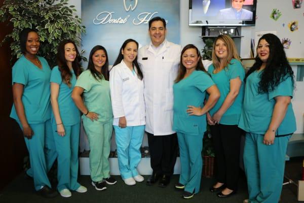 Dr Duran With Staff.