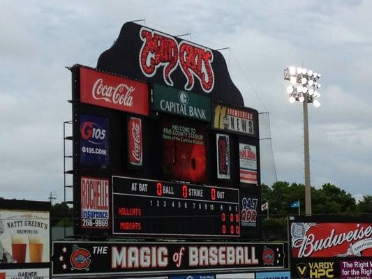 Carolina Mudcats Baseball