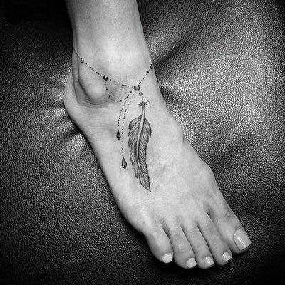 Feather tattoo