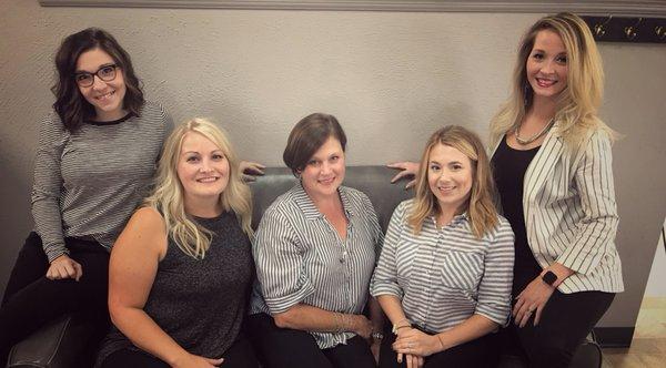 The staff at Hair Design!