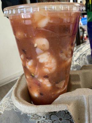 Coctel de Camaron con pulpo