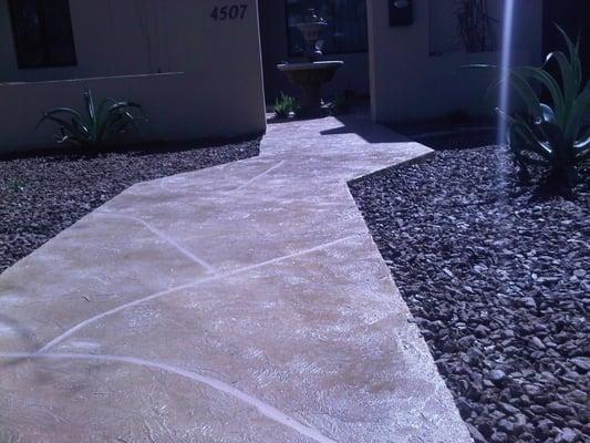 East phoenix  skim coat flat stone