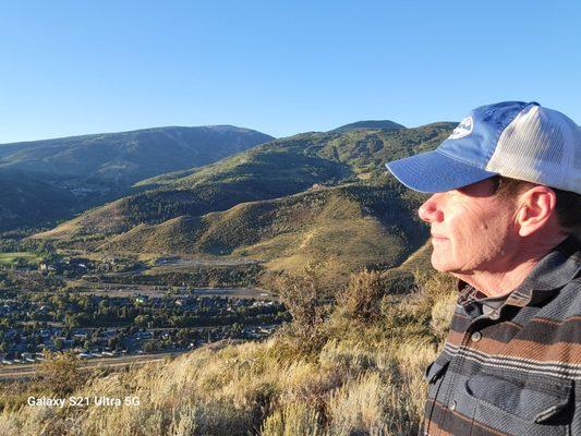 Morning hike to Avon Overlook