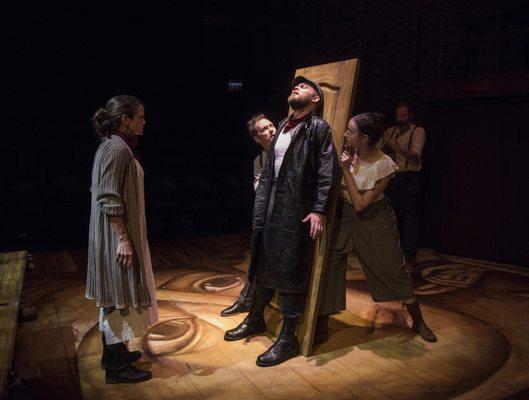 CRIME AND PUNISHMENT onstage now through October 20, 2018 at Theater Wit. Photo by Michael Brosilow.