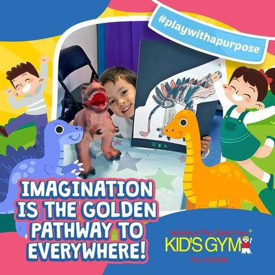 Come in and play!  Your imagination will take you to the most awesome places!