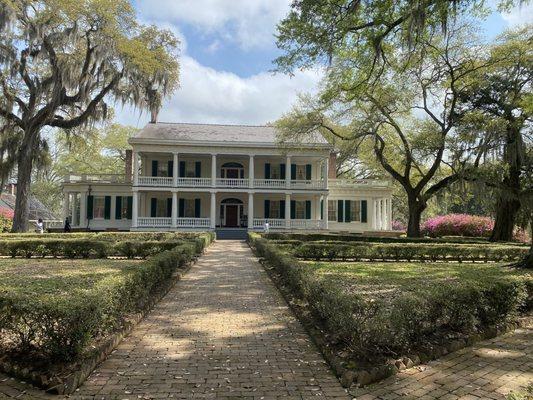 The main house