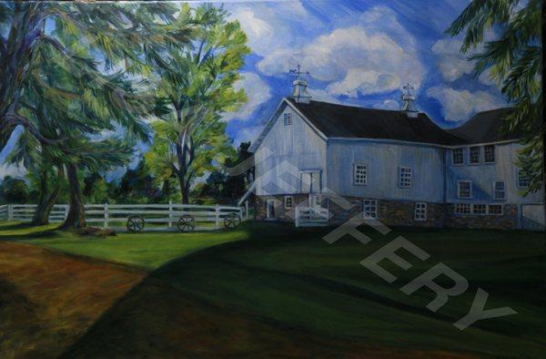 THE HARDING FARM 18" x 27" $145.00