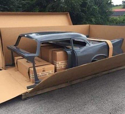 57 Chevy in the Box Custom  Build